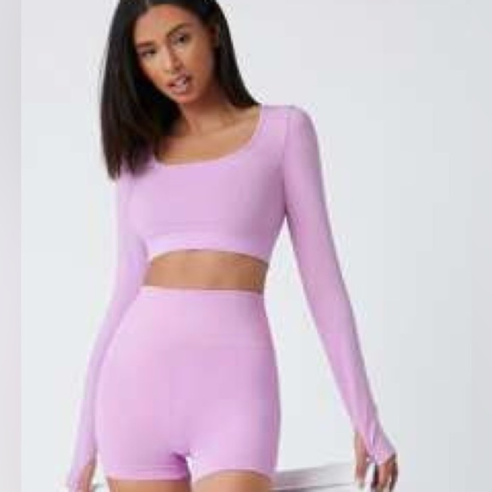 Pink Workout Set Size Medium - image 1